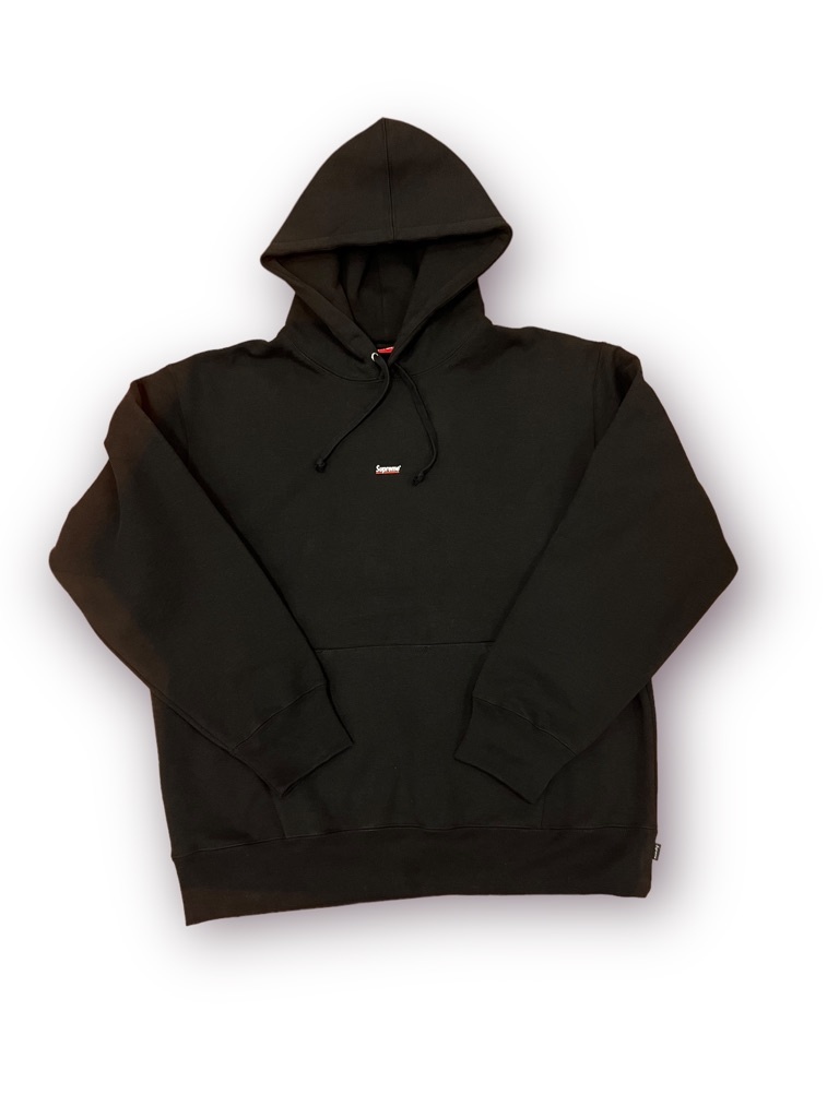 Supreme Underline Hooded Sweatshirt Black - Get In Where You Fit In