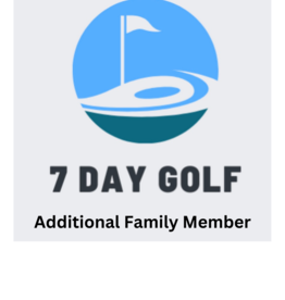 Golf-Add. Fam Member 7-Day