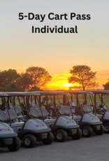 Senior 5-Day Cart Pass