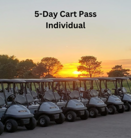 Senior 5-Day Cart Pass