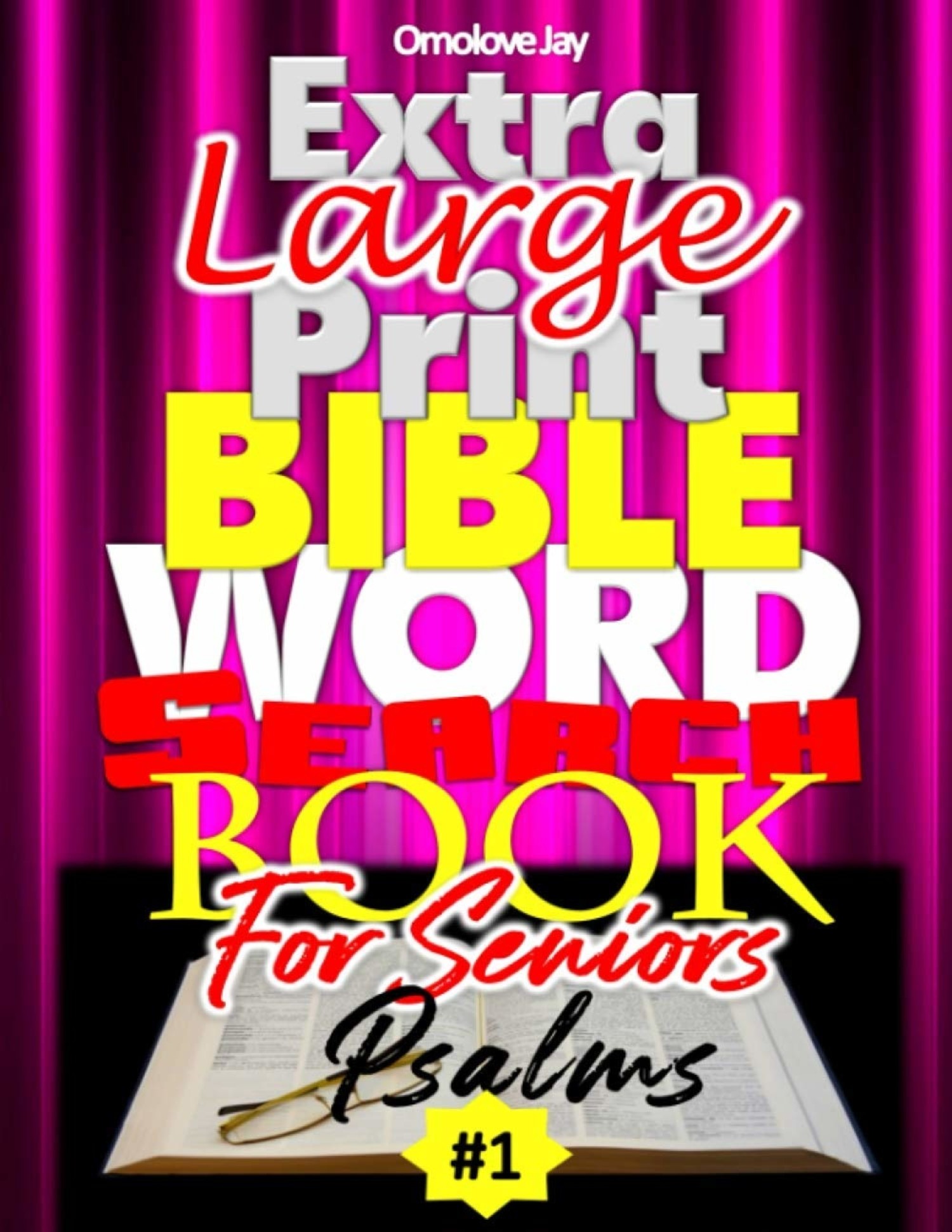 Extra Large Print Word Search Bible Psalms Vol. 1 - The Amazing Home Stores