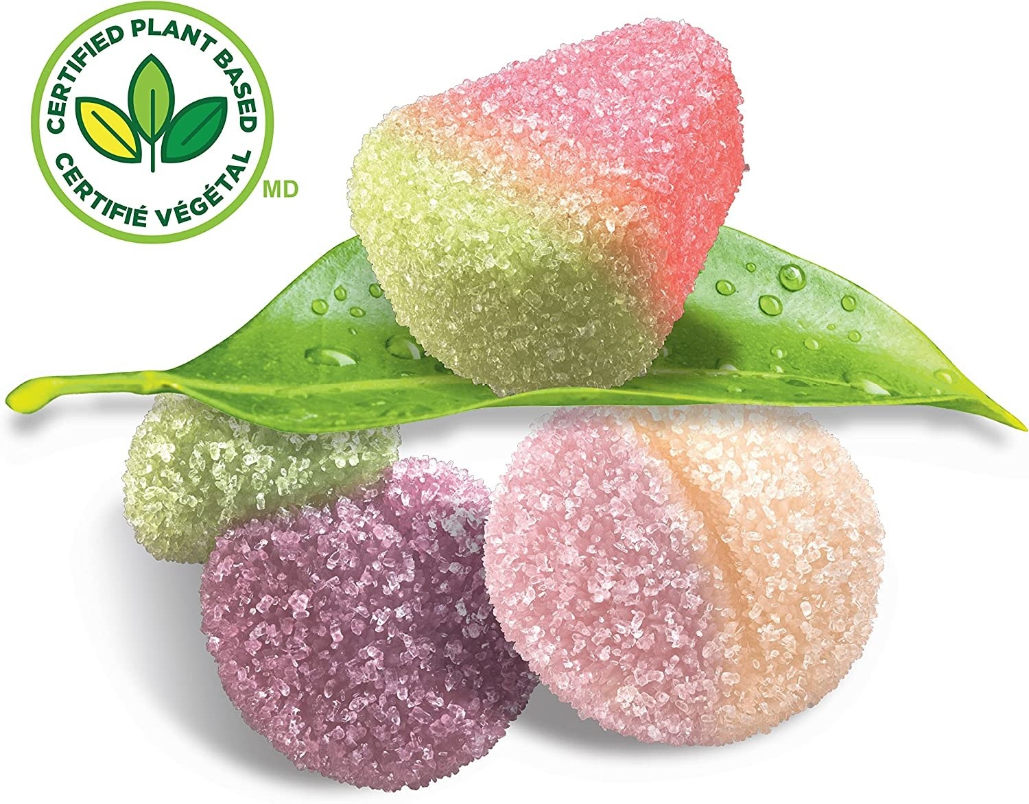 Gluten Free Summerfruit Burst Sours Flavoured Gummies, RealFruit 180 g