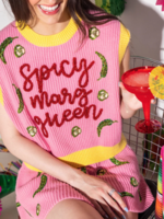 Queen Of Sparkles QOS Spicy Marg Queen Top