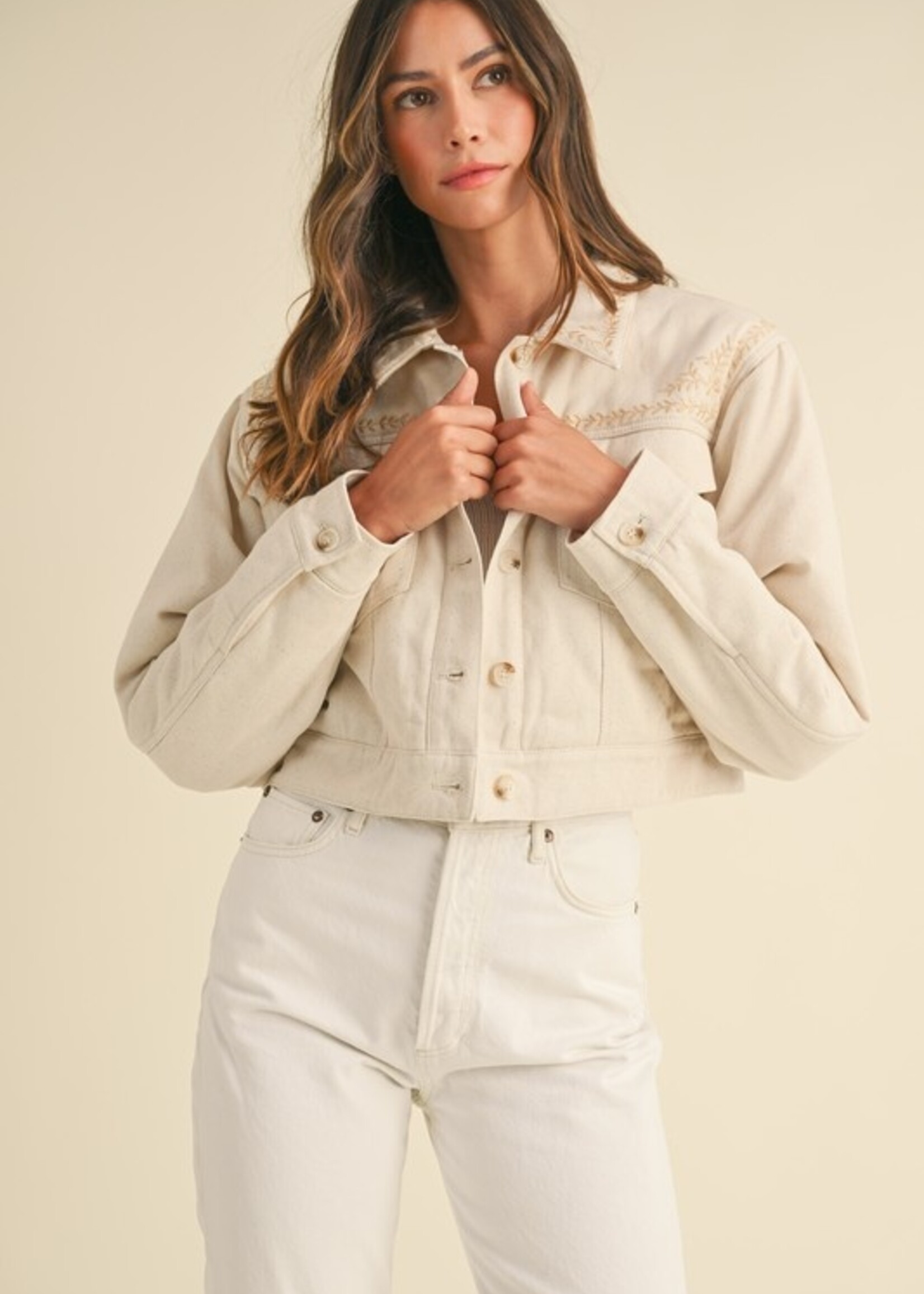 MBL MBL Embroidered Quilted Jacket