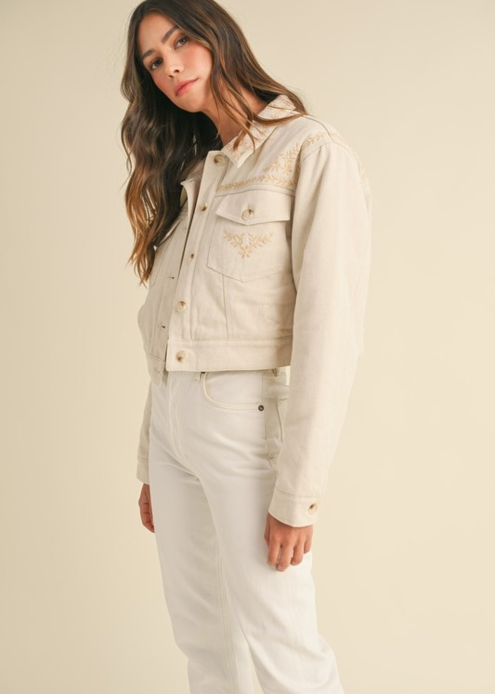 MBL MBL Embroidered Quilted Jacket