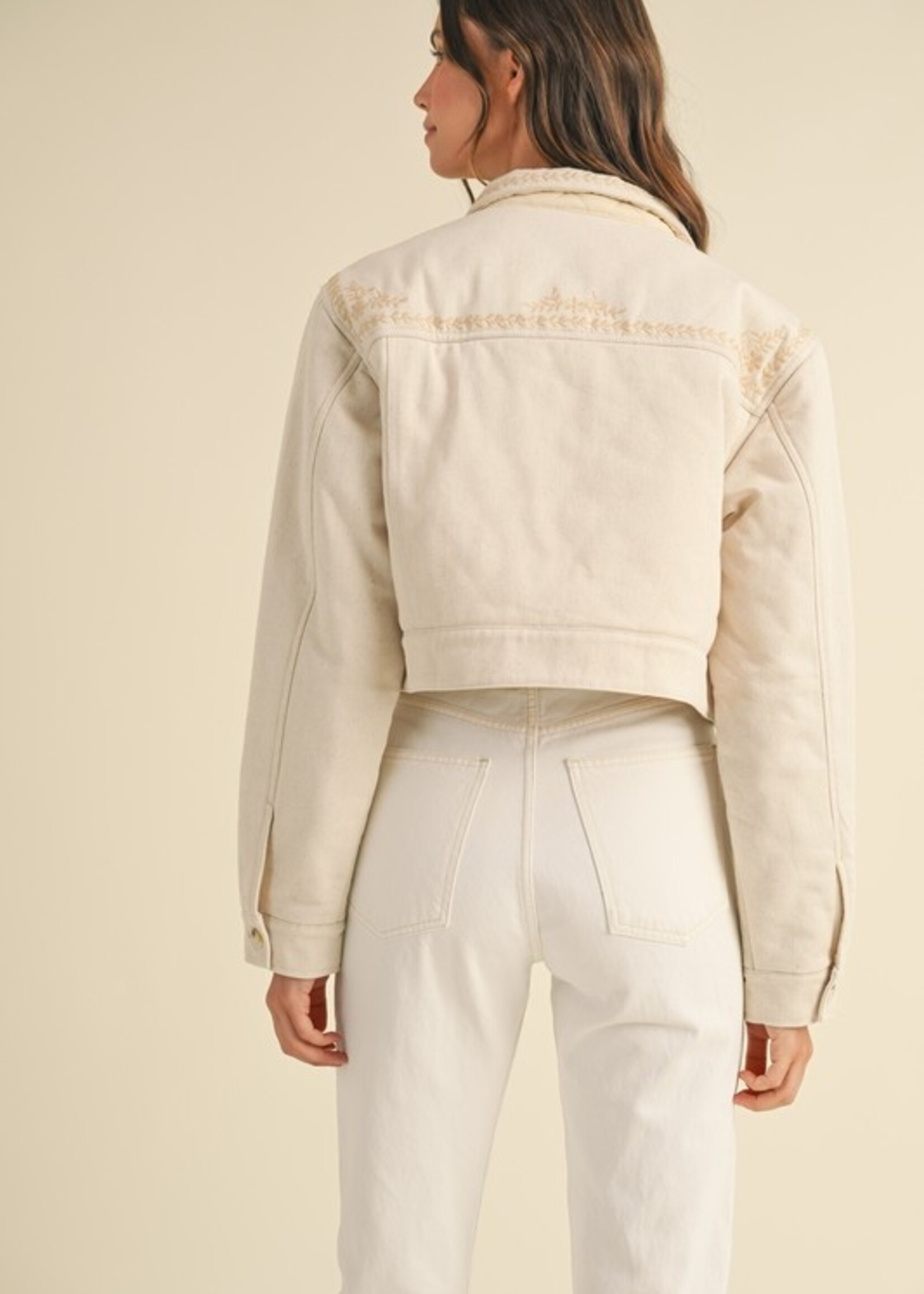 MBL MBL Embroidered Quilted Jacket