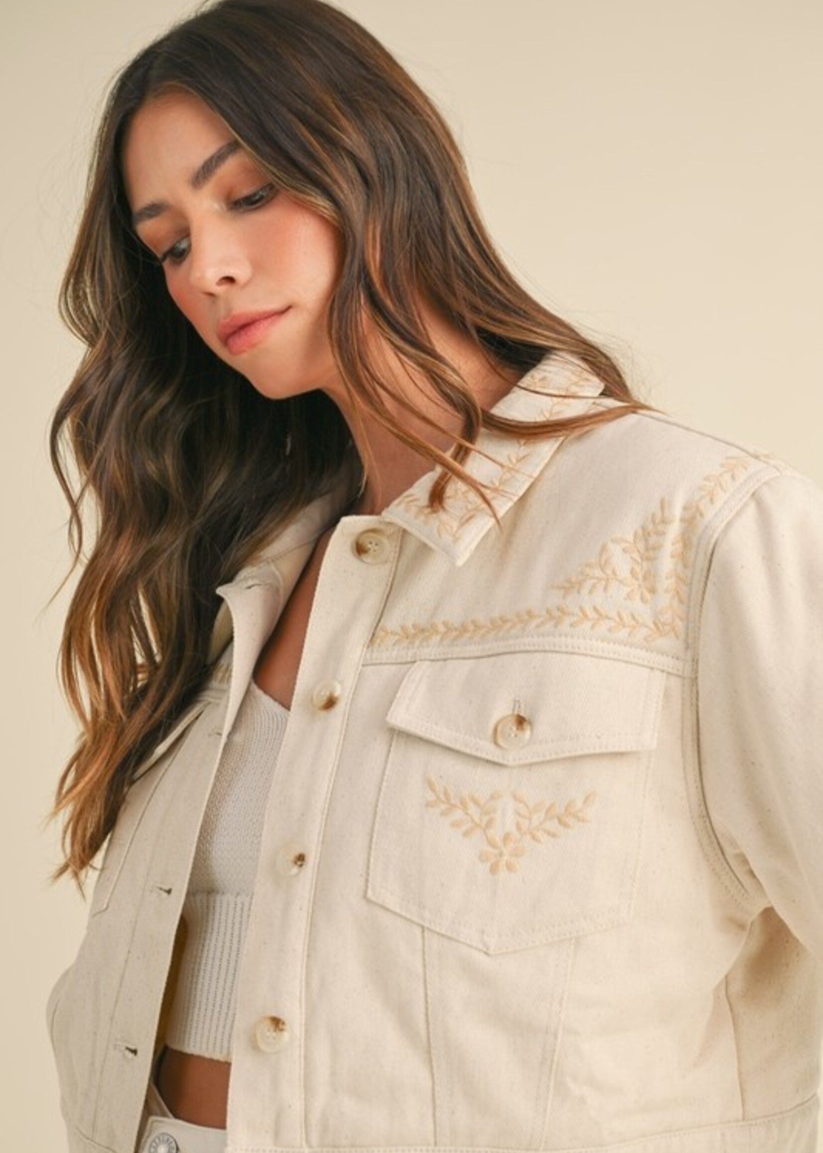 MBL MBL Embroidered Quilted Jacket