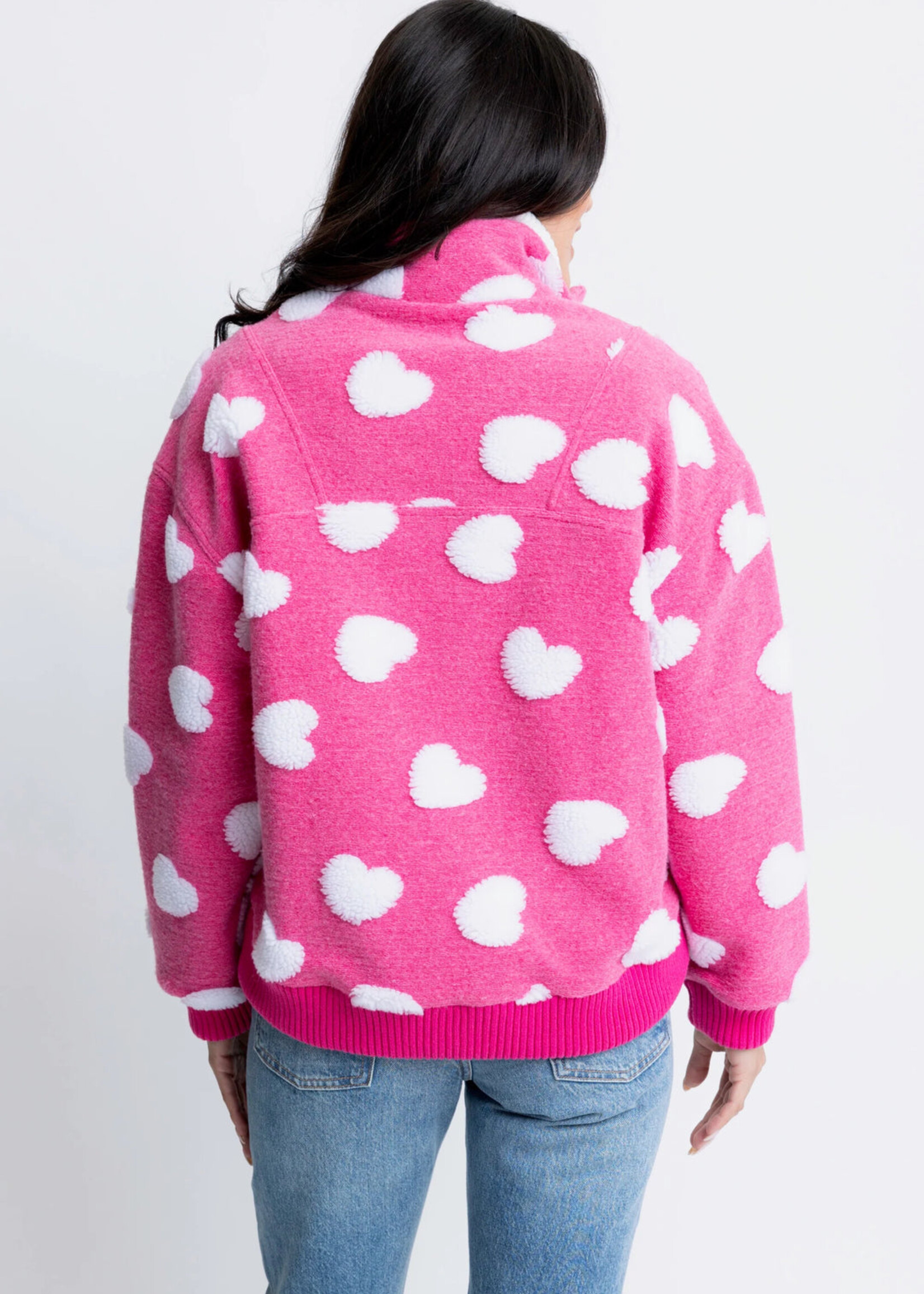 Karlie Karlie Heart Fleece Pullover