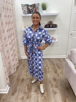 Jade Jade Button Down Belted Dress