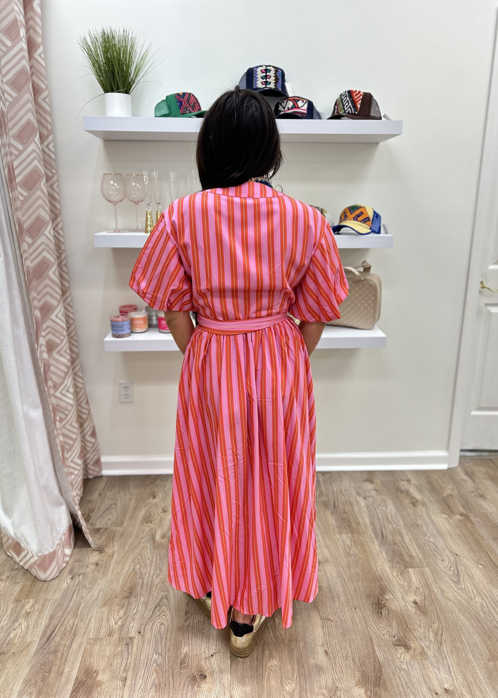 frnch FRNCH Edmonise Stripe Dress