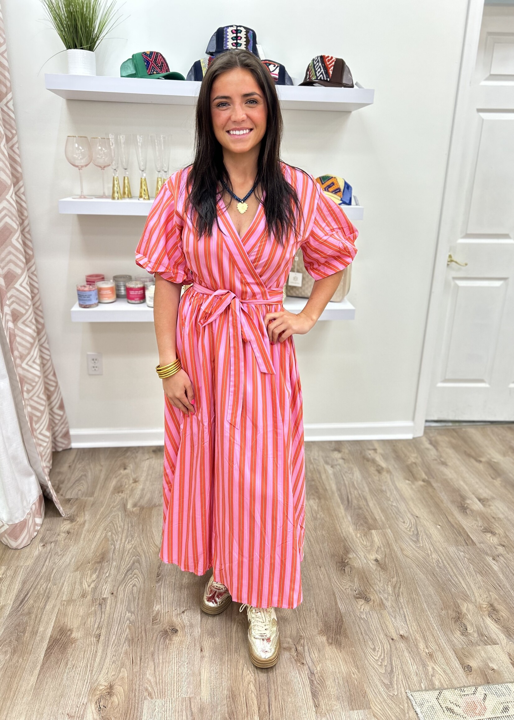 frnch FRNCH Edmonise Stripe Dress