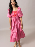 Emily Lovelock Emily Lovelock Jamie Embroidered Midi