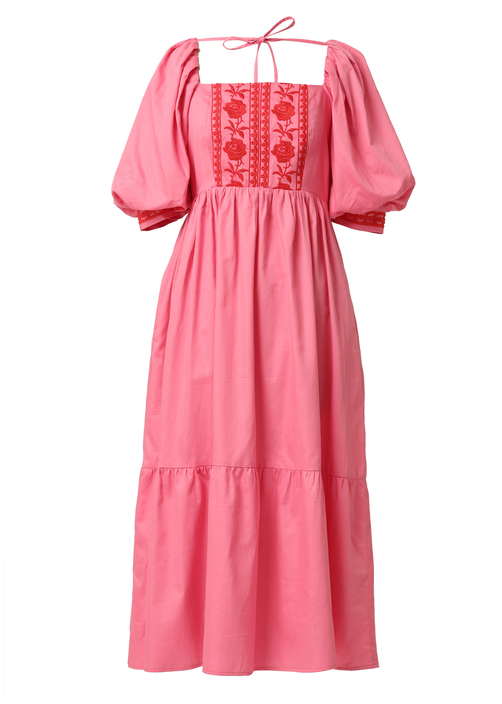 Emily Lovelock Emily Lovelock Jamie Embroidered Midi