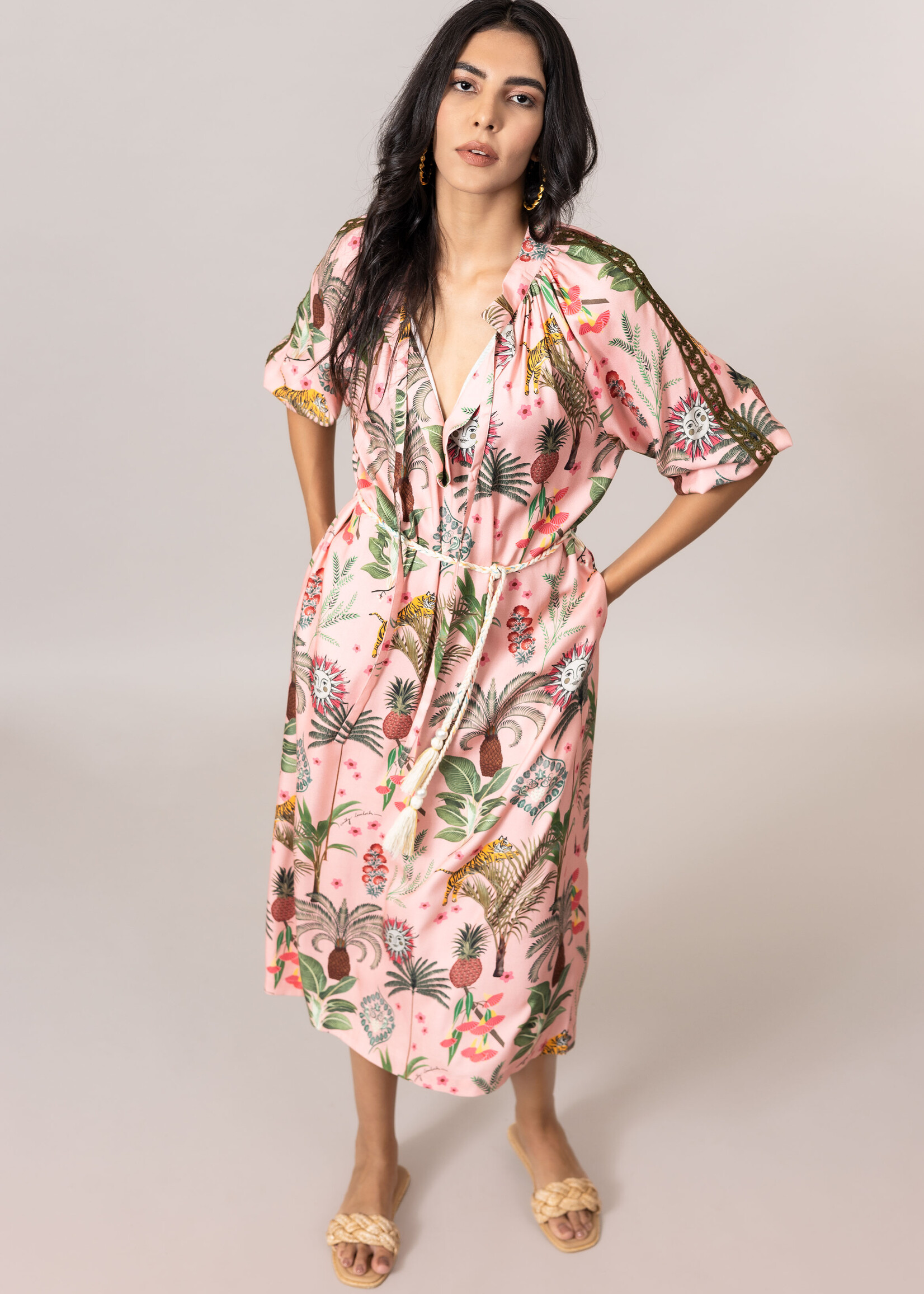 Emily Lovelock Emily Lovelock Elina Midi Dress
