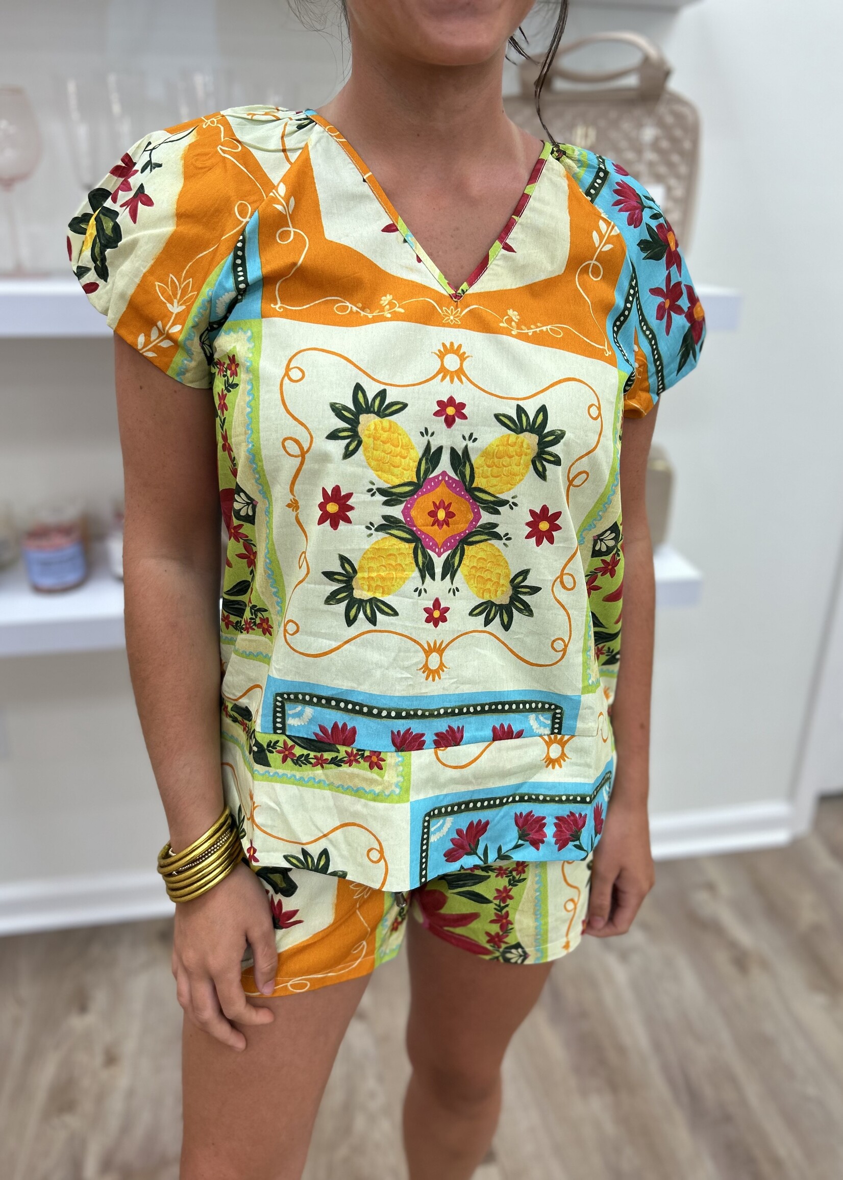 Maude Maude Lea SS Top