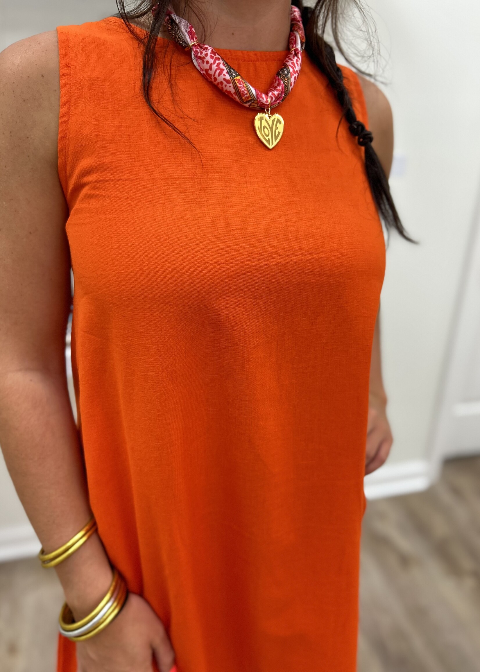 Compania Fantastica Compania Sleeveless Swing Dress