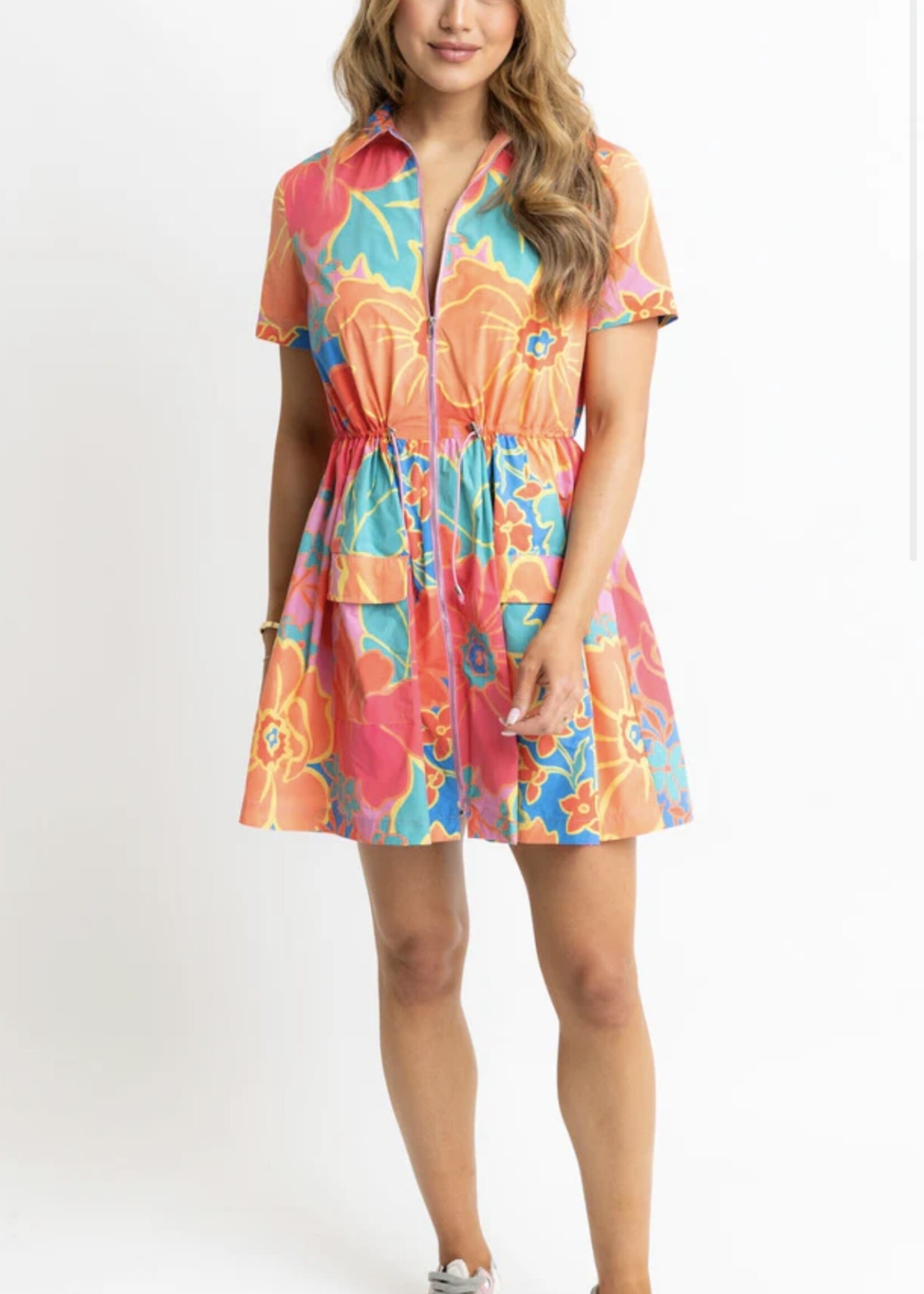 Karlie Karlie Weekend Cinch Waist Dress