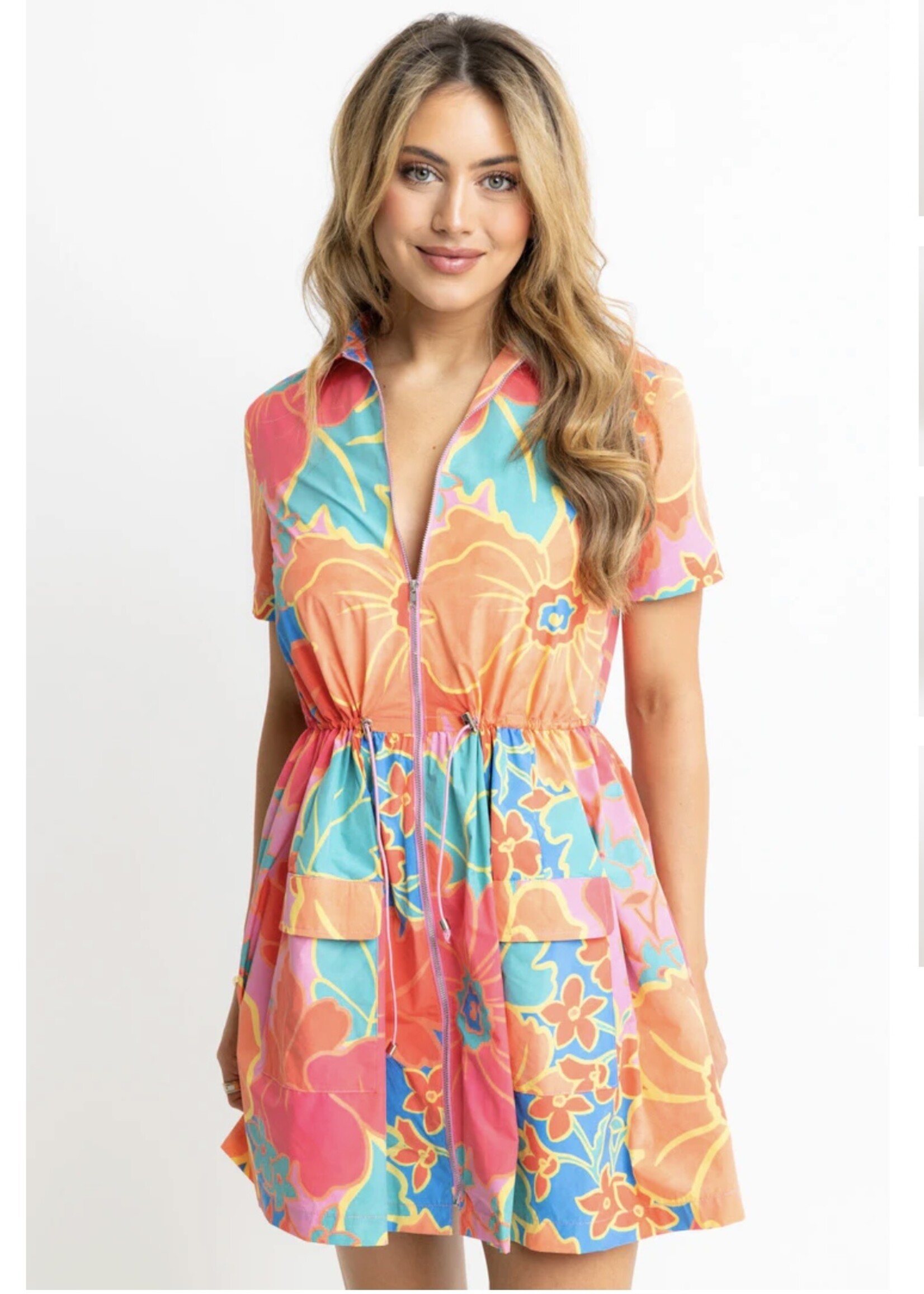 Karlie Karlie Weekend Cinch Waist Dress