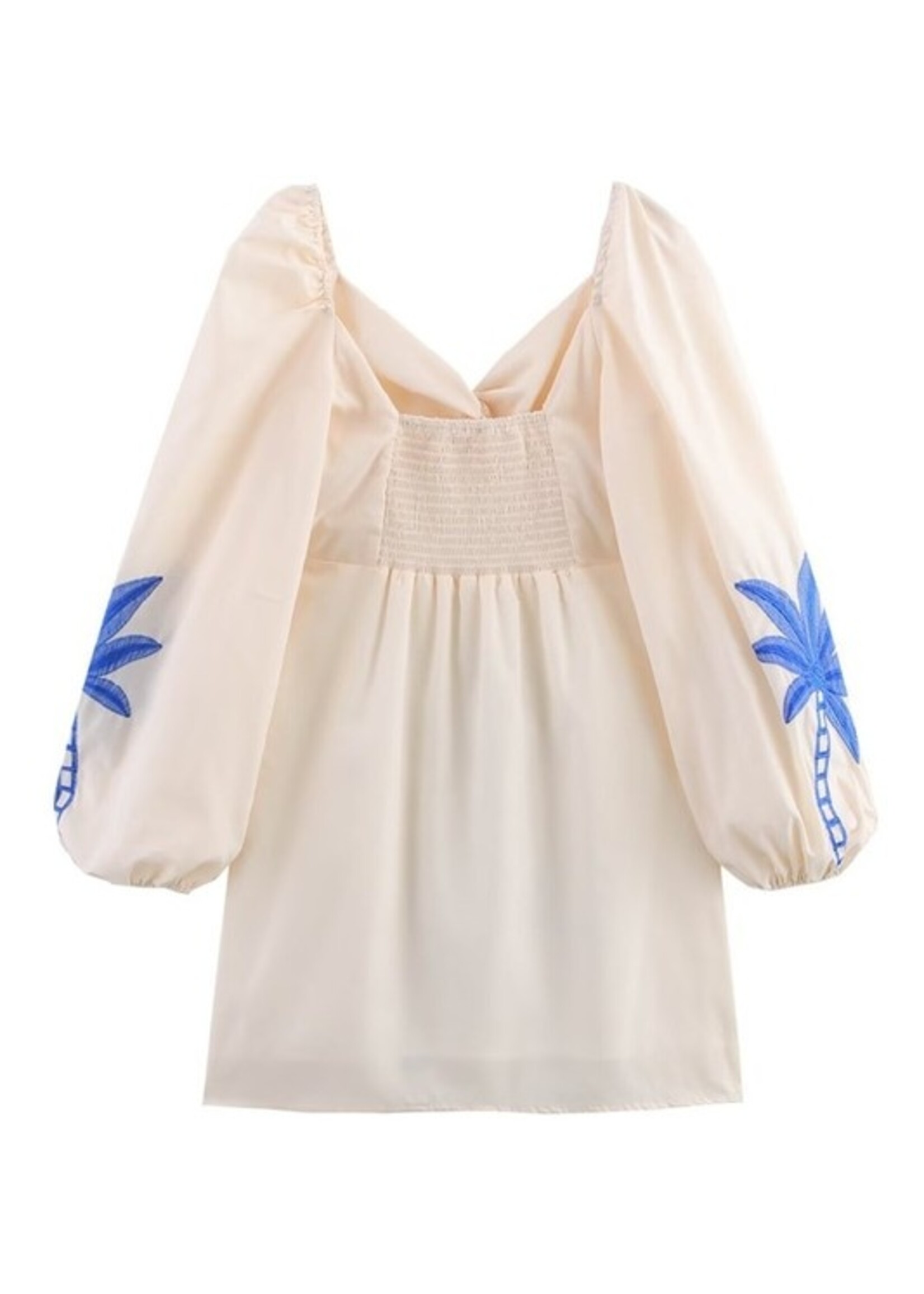 SU SU Embroidered Palm Dress