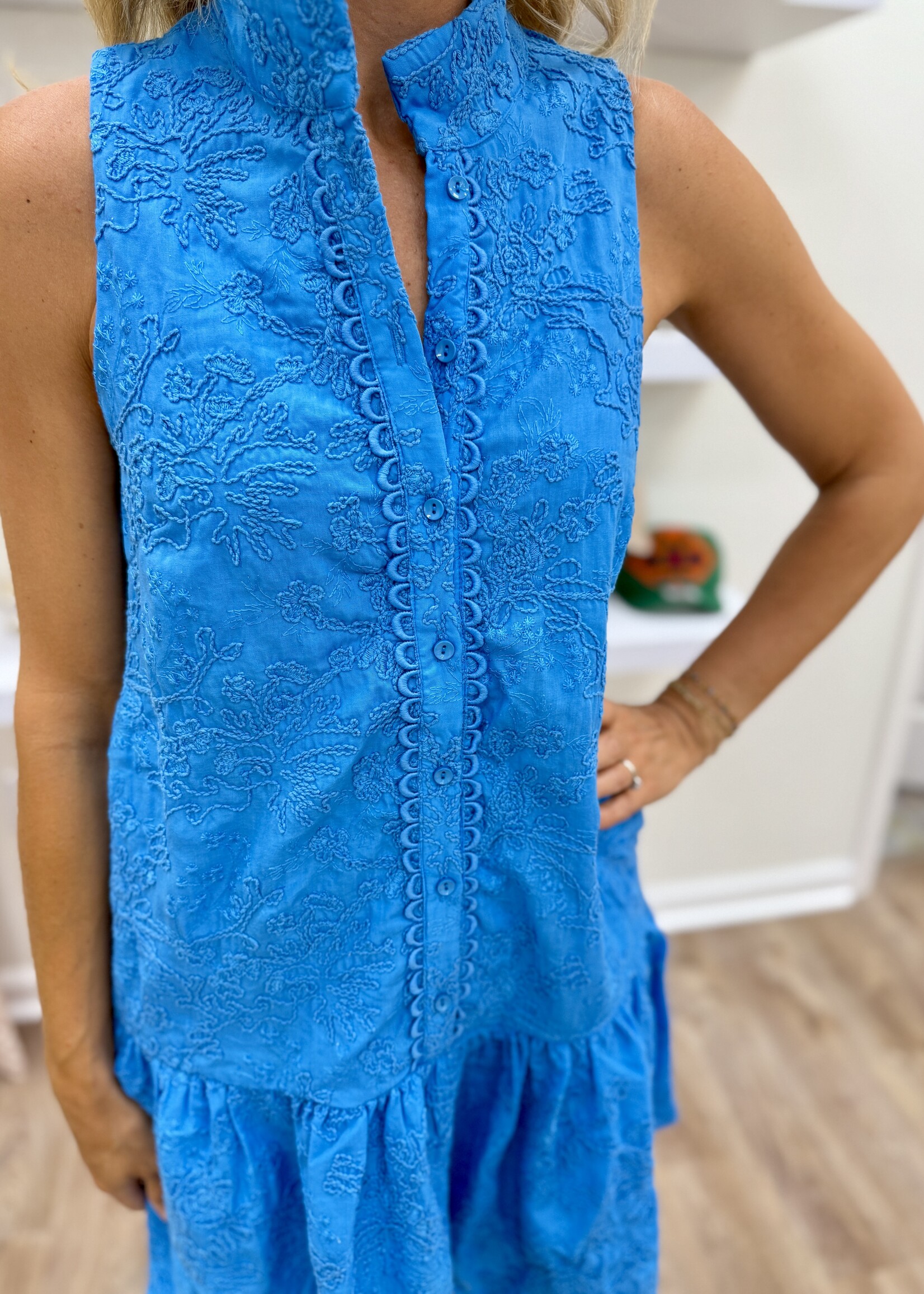 Joy Joy Joy Joy Slvless Short Dress