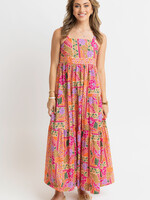 Karlie Karlie Toucan Scarf Maxi Dress