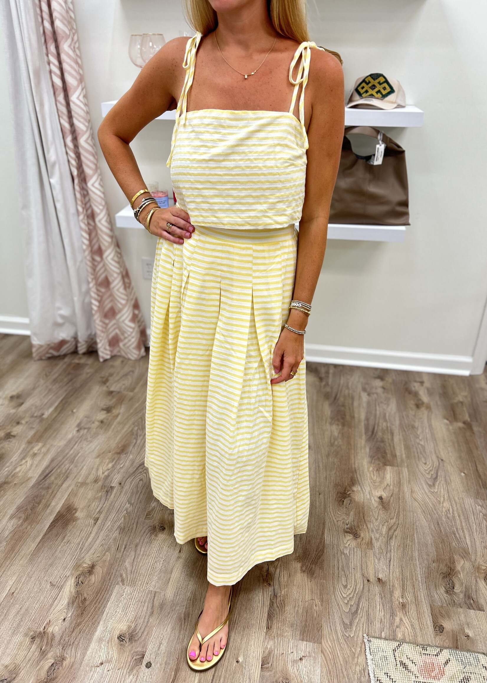 MBL MBL Stripe Skirt Set