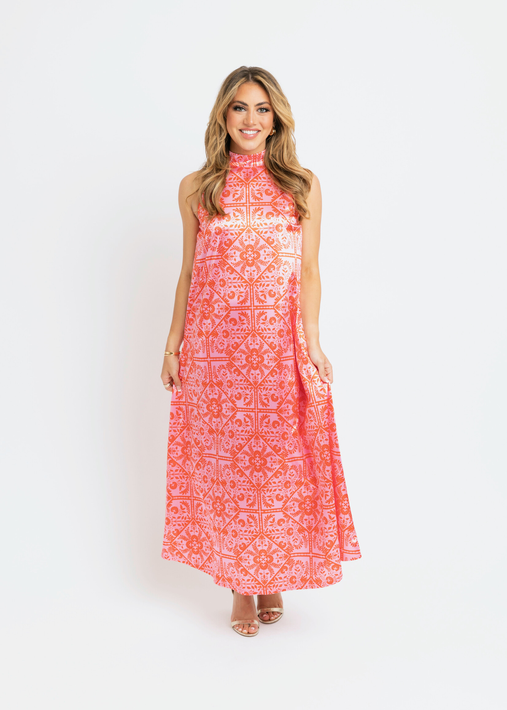 Karlie Karlie Mock Halter Maxi