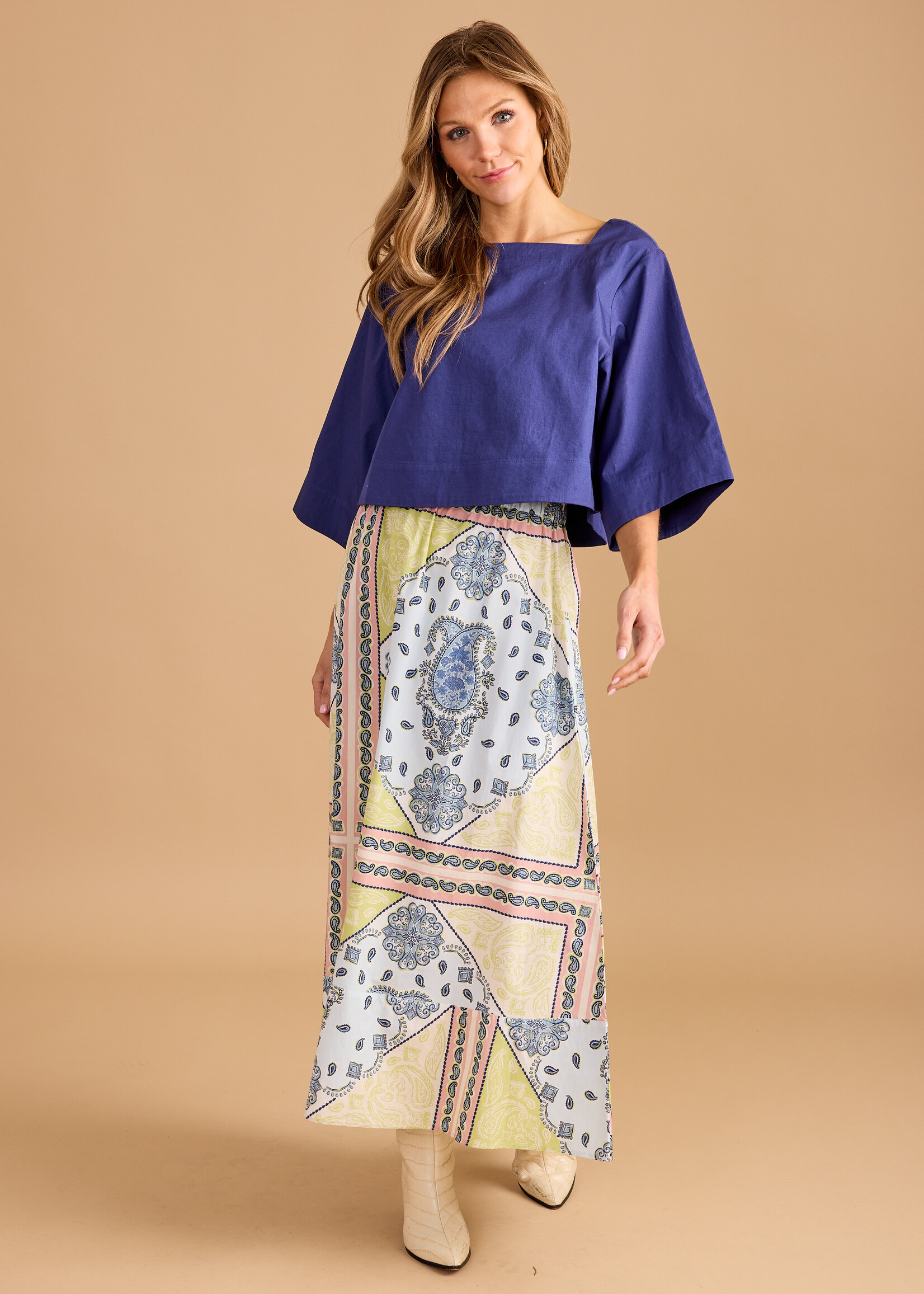 AA Double AA Marisol Midi Skirt