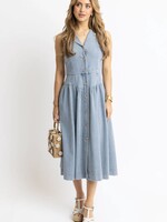 Karlie Karlie 80s Maxi Shirt Dress