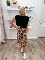 Compania Fantastica COMPAÑIA Floral Skirt