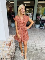Joy Joy Joy Joy Pin Tuck Dress