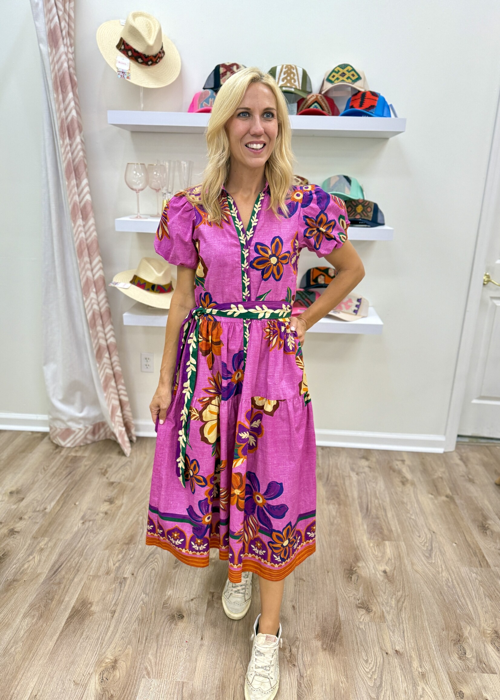 Maude Maude Della Midi Dress