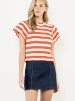 THML THML Striped Knit Top