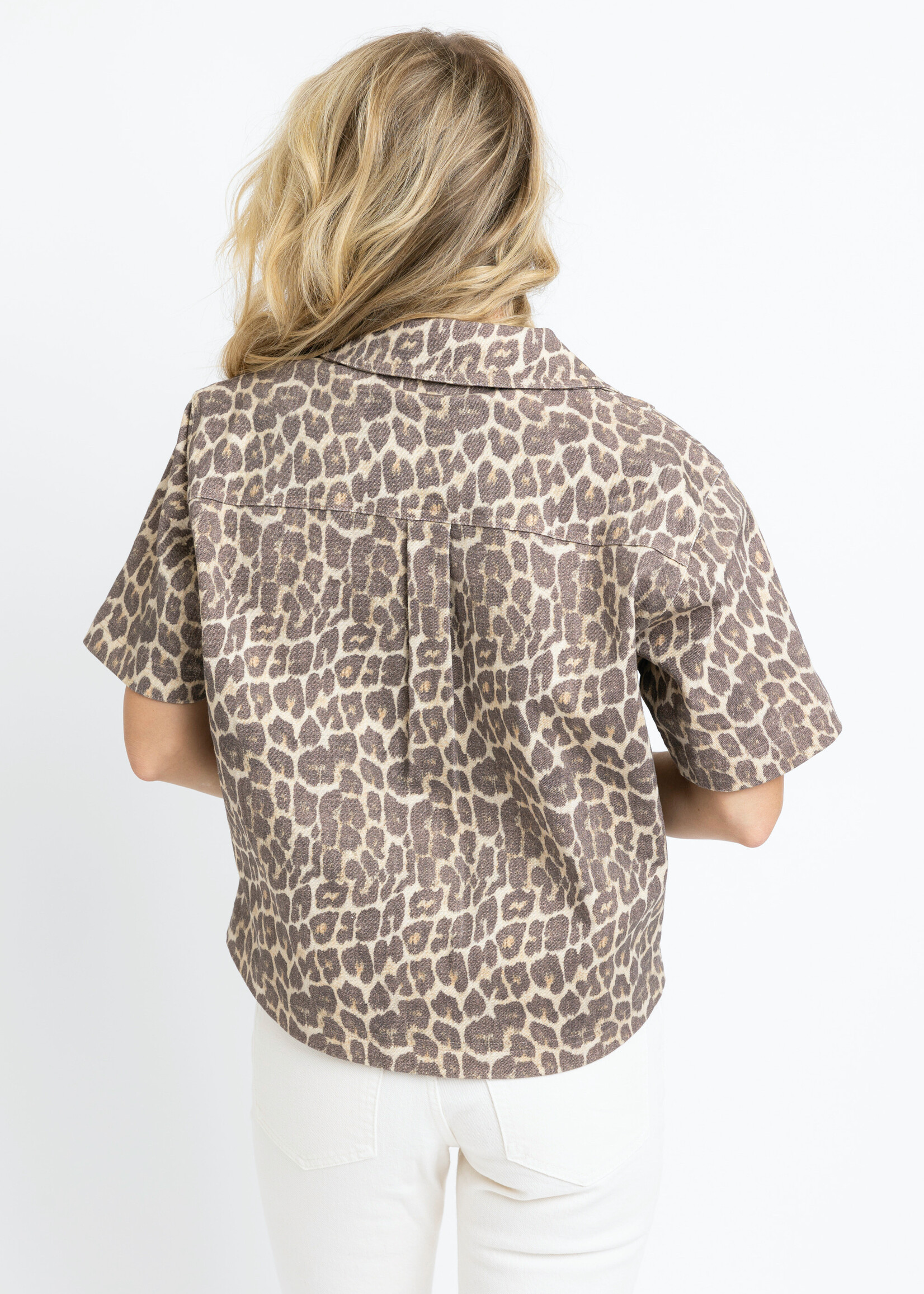 Karlie Karlie Denim Pocket Top