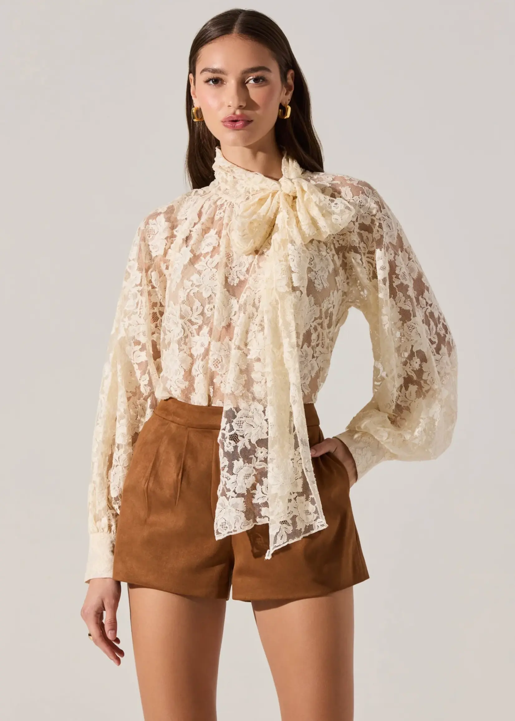 ASTR the label ASTR Jude Suede Short