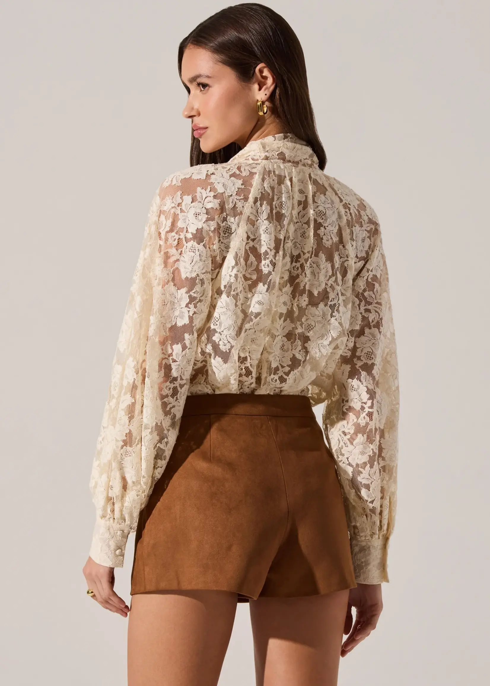 ASTR the label ASTR Jude Suede Short