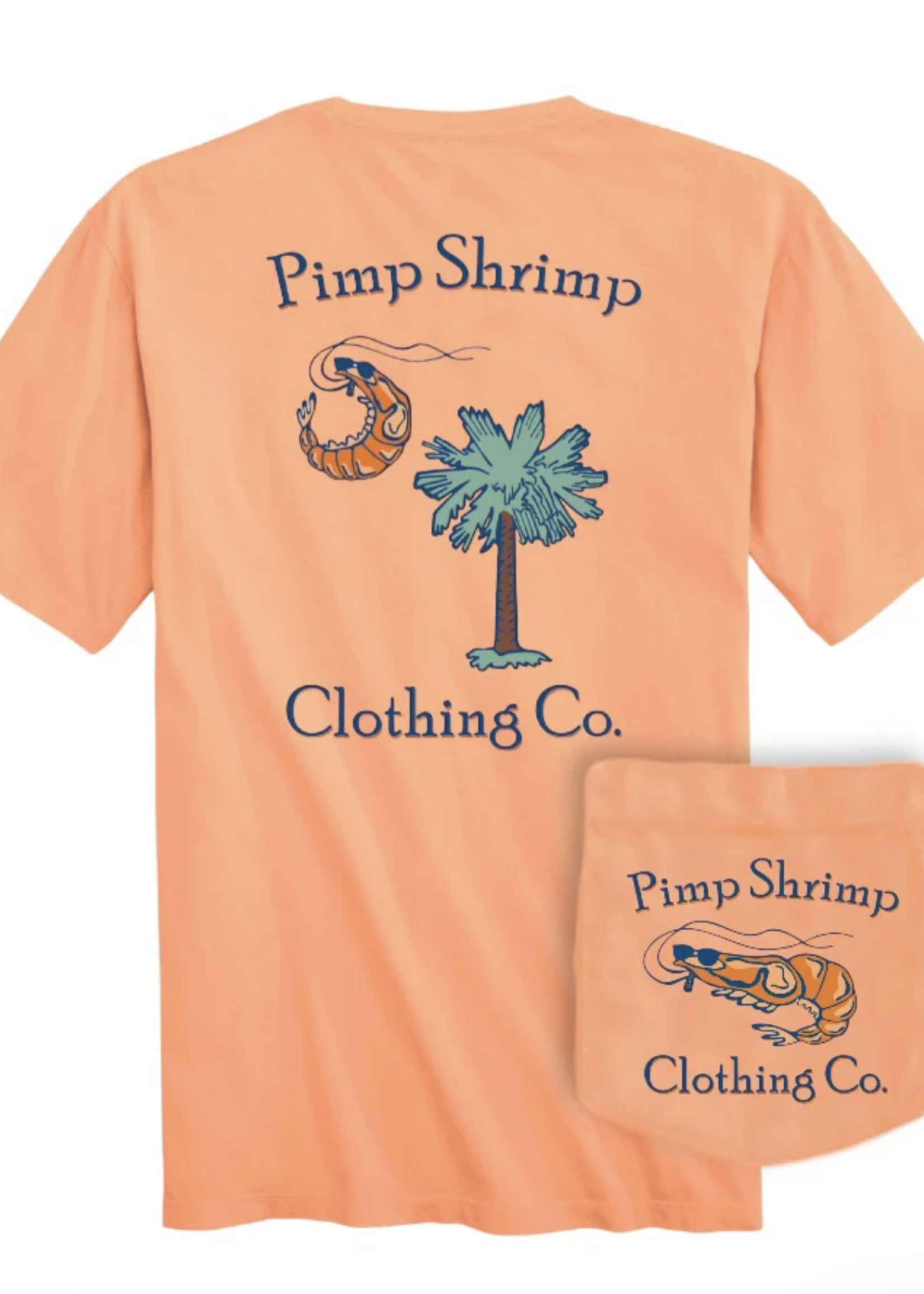 Pimp Shrimp Pimp Shrimp Crescent Moon Tee