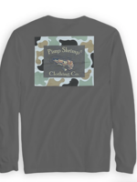 Pimp Shrimp Pimp Shrimp Camo Back LS Tee