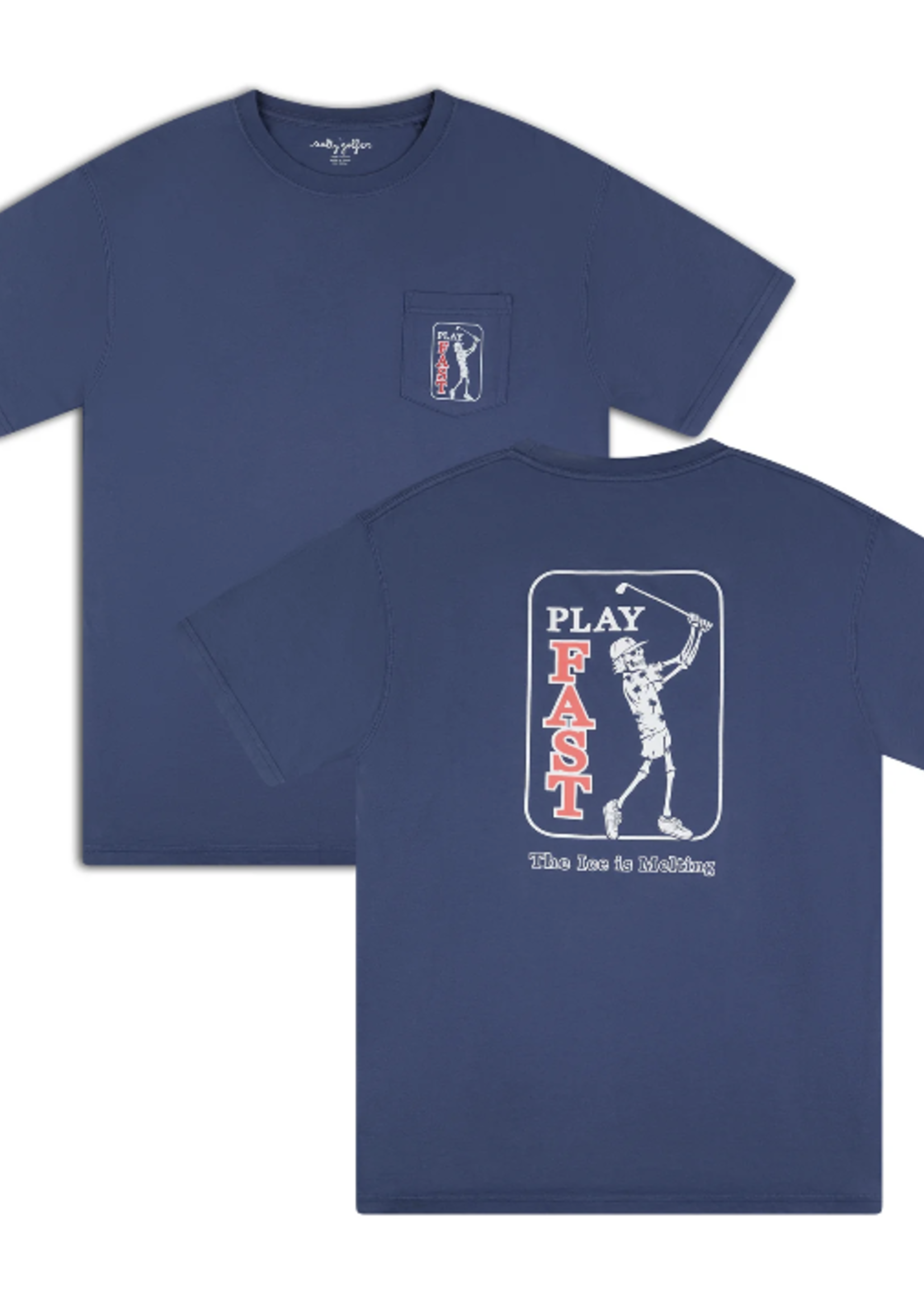 Salty Golfer Salty Golfer Play Fast Tee