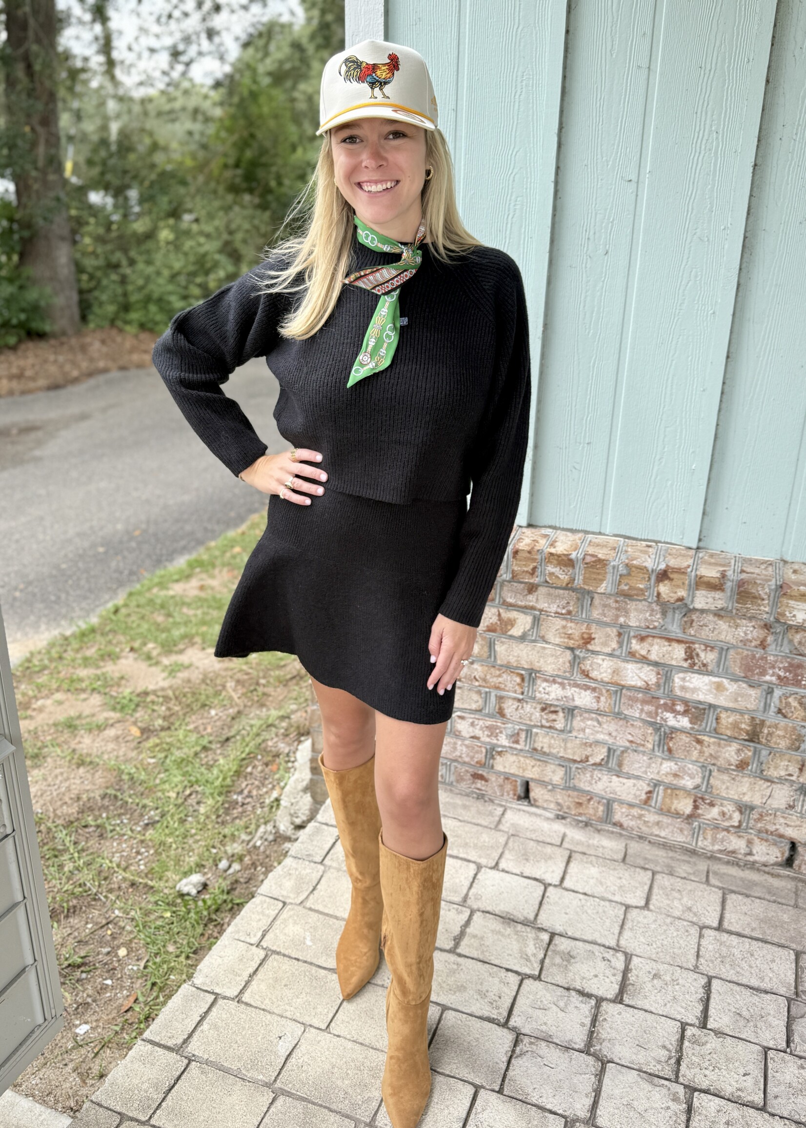 MBL MBL Sweater Skirt Set