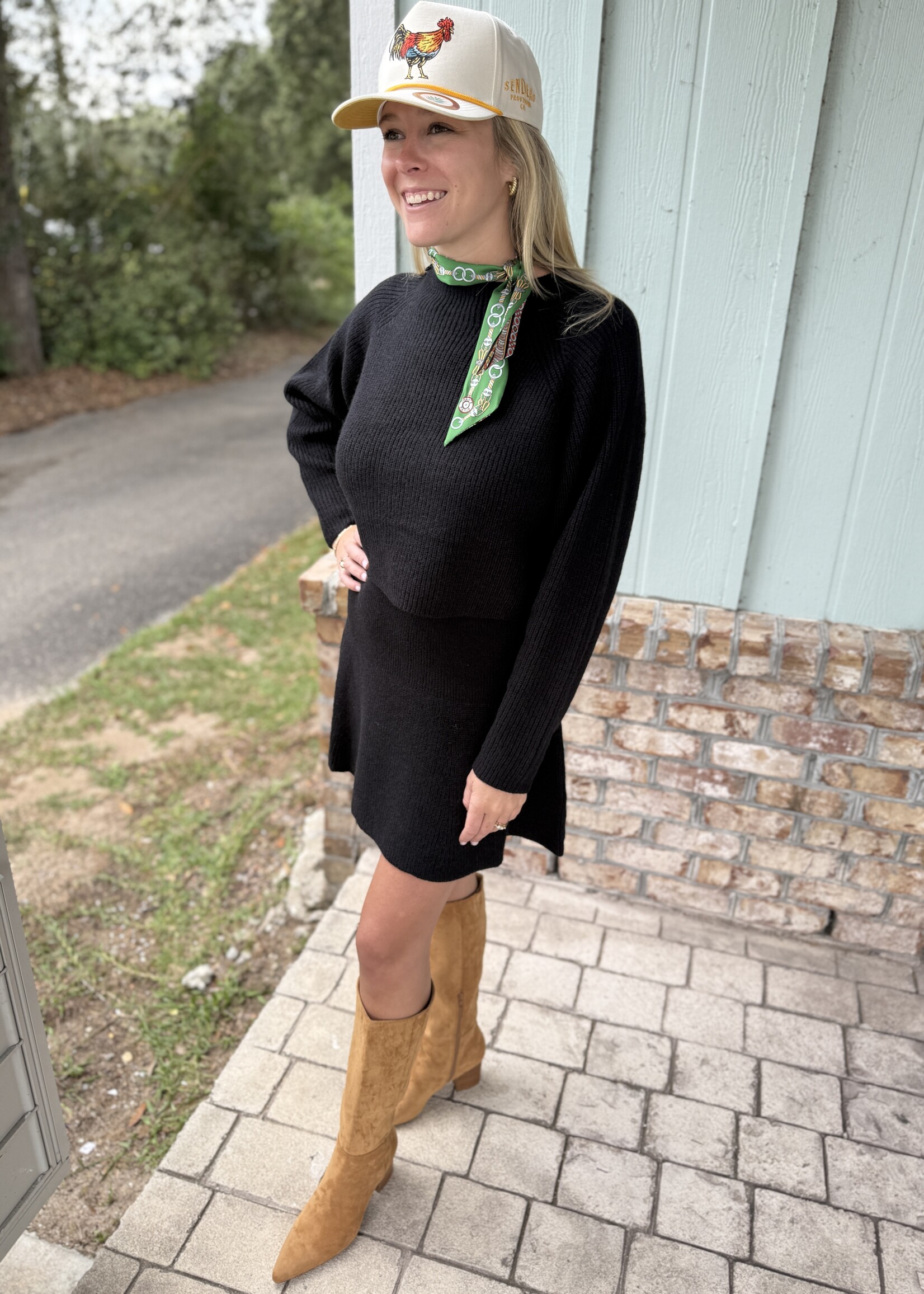 MBL MBL Sweater Skirt Set