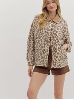 ETO ETO Leopard Cargo Jacket