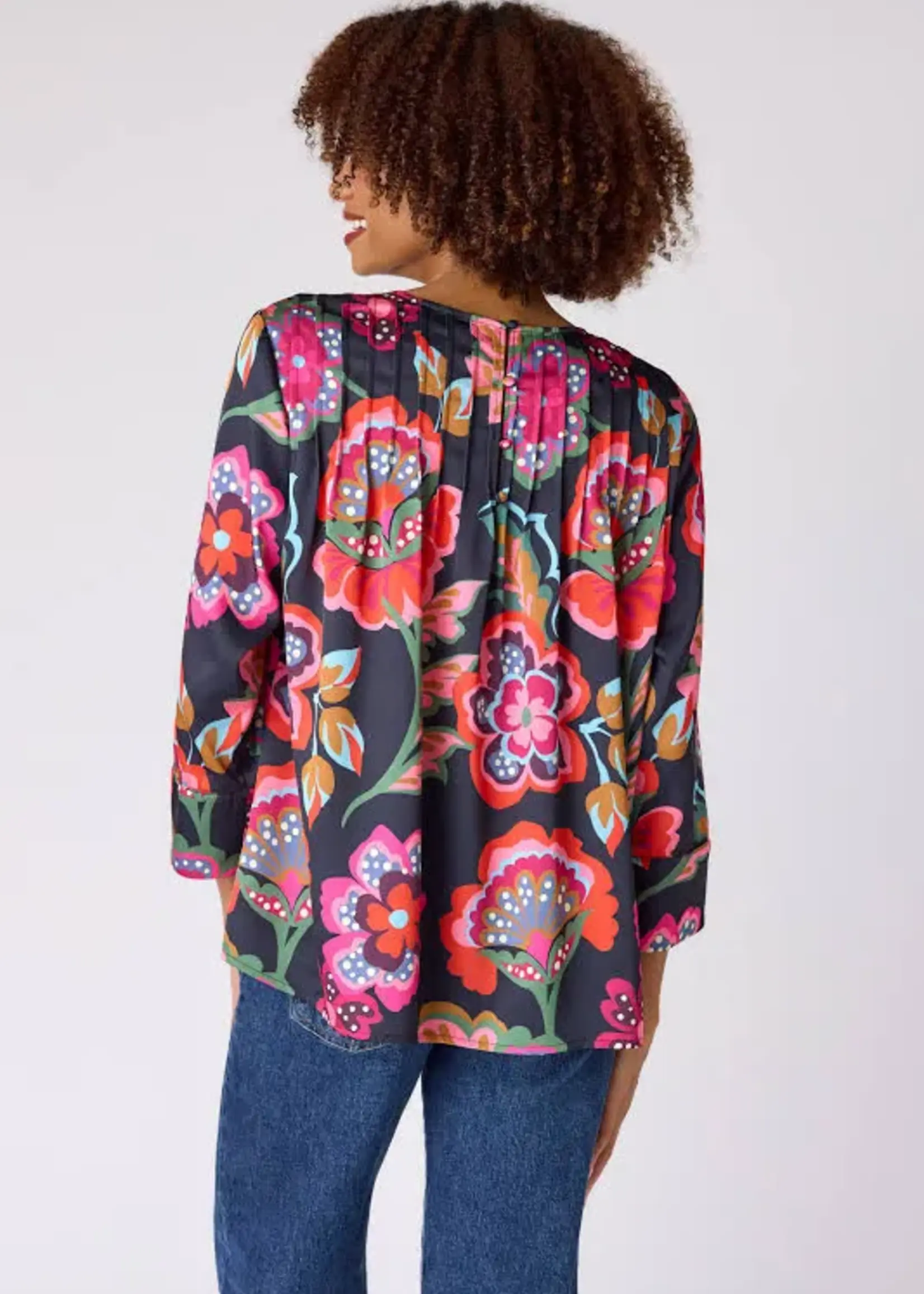 Crosby Crosby Edie Pleated Blouse