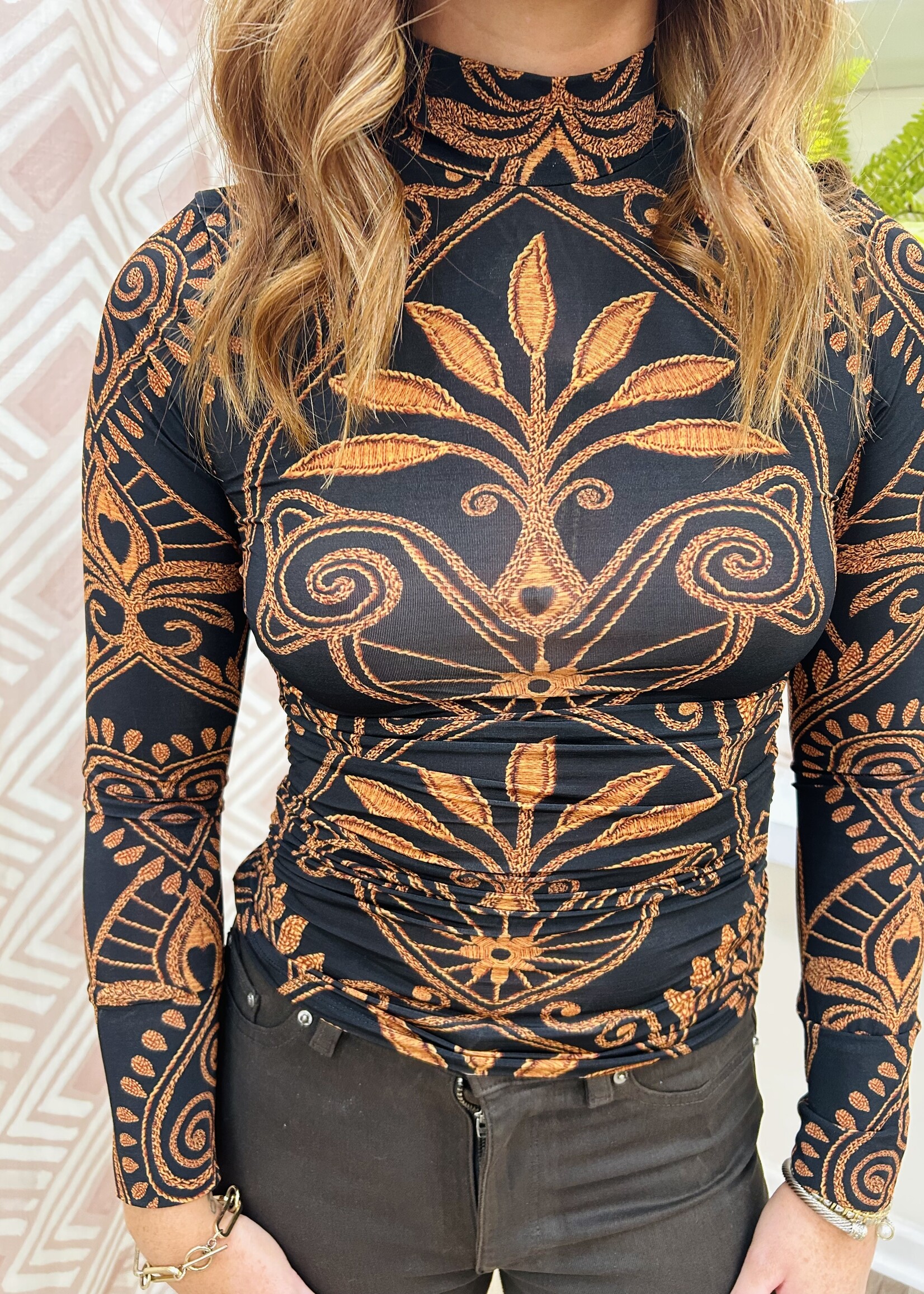 Farm Rio Farm Rio Cornely Jersey Top