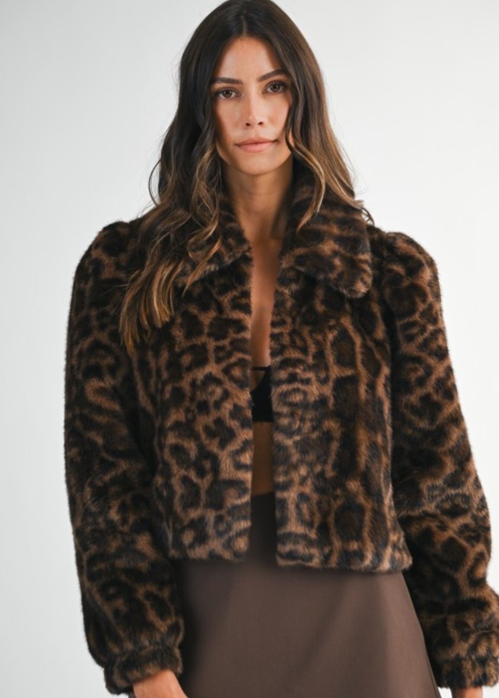 MBL MBL Cropped Fur Jacket