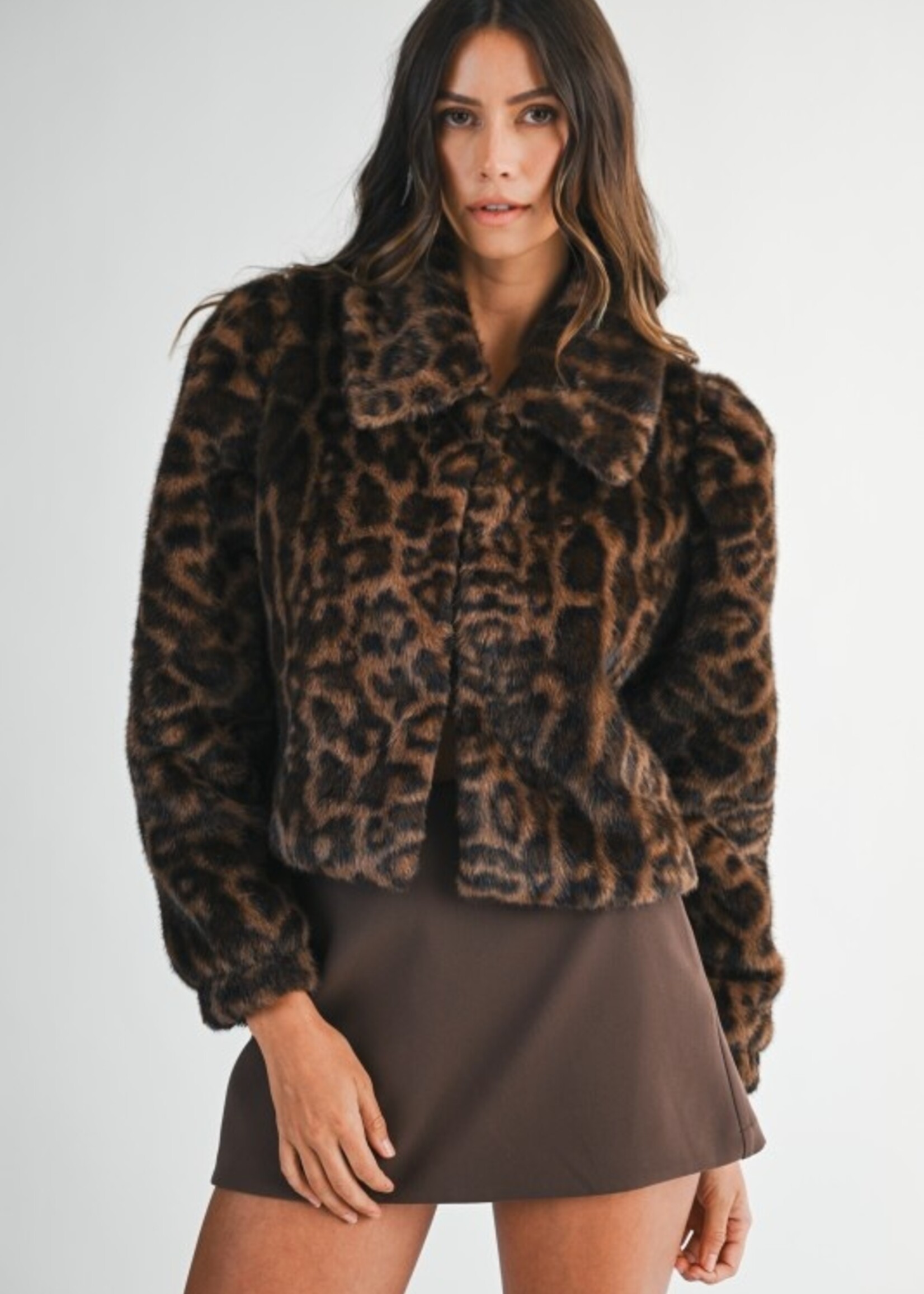 MBL MBL Cropped Fur Jacket