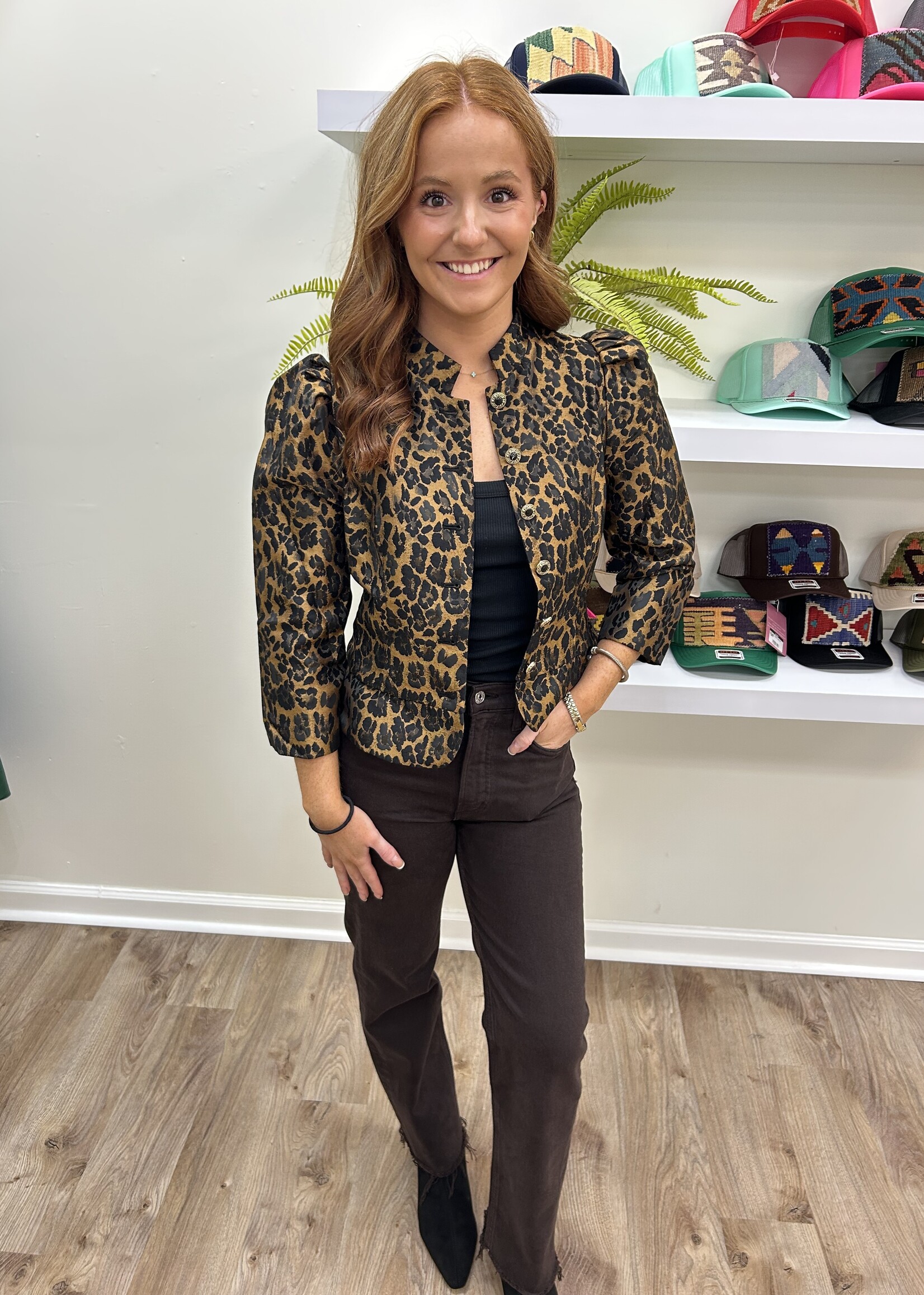 Jade Jade Collar Cropped Jacket