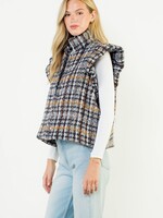THML THML Plaid Tweed Vest