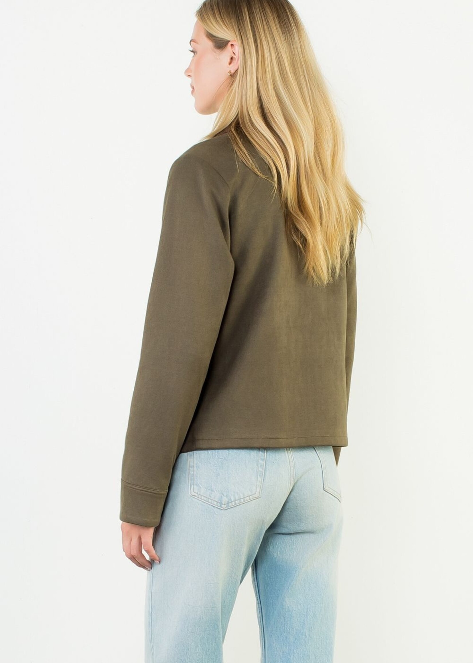 THML THML Mixed Suede Jacket