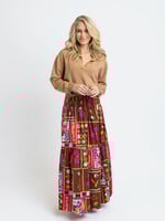 Karlie Karlie Smock Tier Maxi Skirt